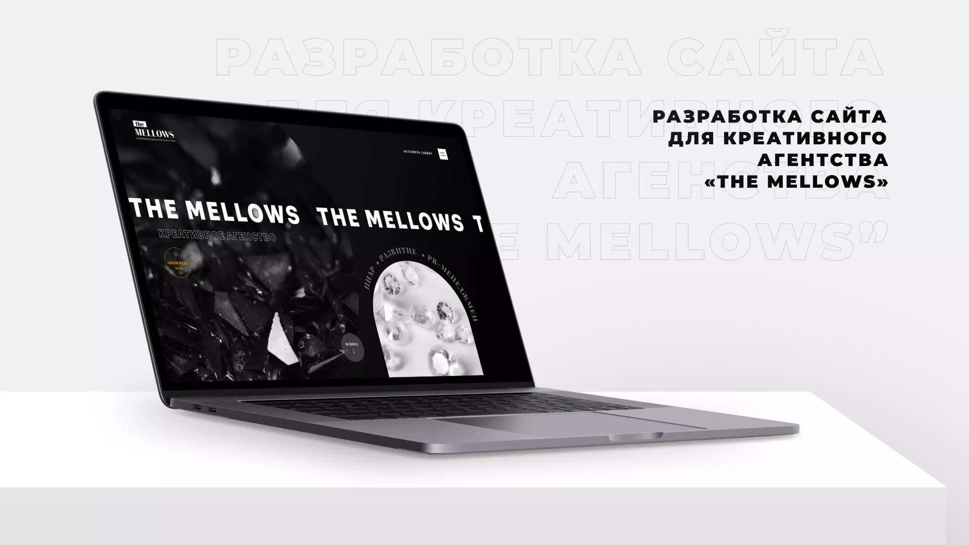 Разработка сайта креативного агентства «The Mellows» в Подпорожье