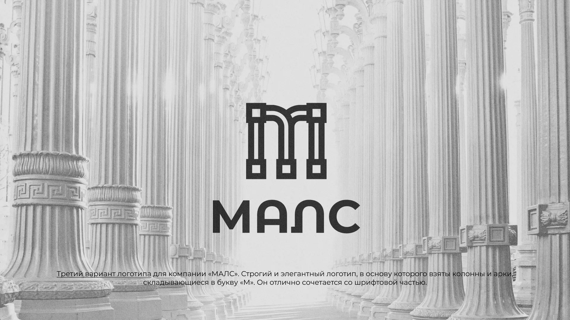 Разработка логотипа компании «МАЛС» в Подпорожье