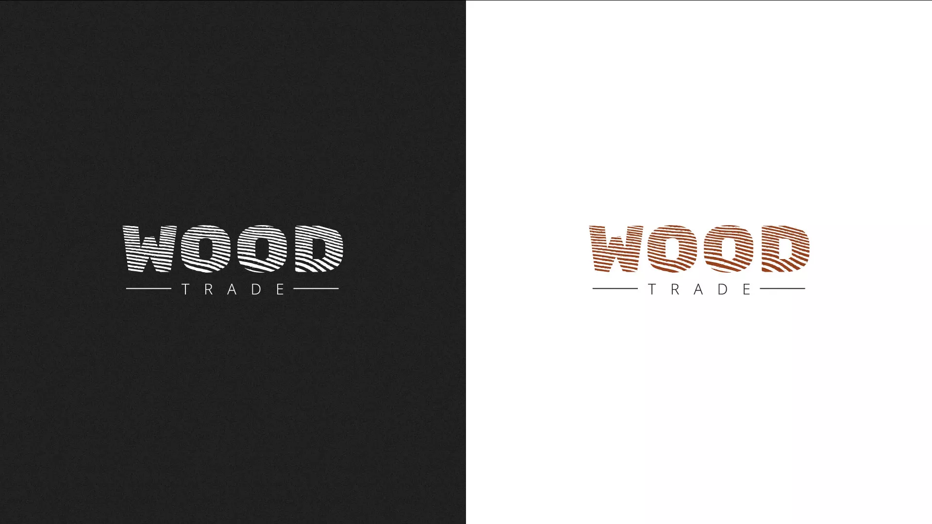 Разработка логотипа для компании «Wood Trade» в Подпорожье