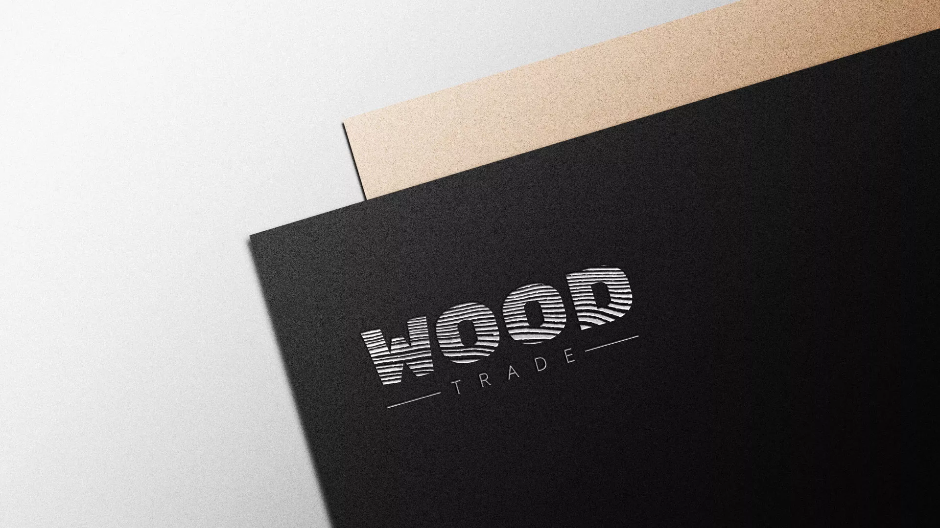 Разработка логотипа для компании «Wood Trade» в Подпорожье
