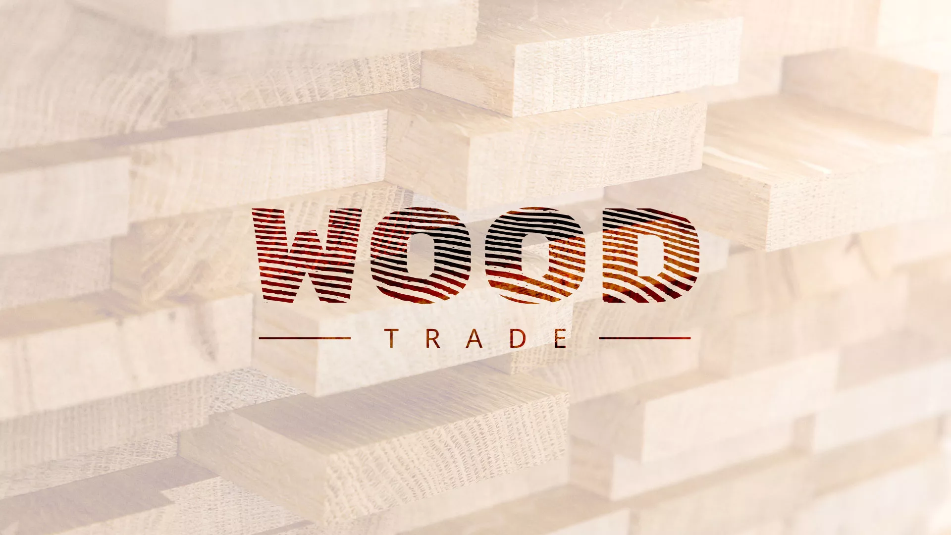 Разработка логотипа для компании «Wood Trade» в Подпорожье