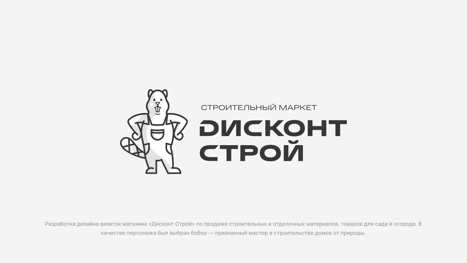 Разработка дизайна визиток магазина «Дисконт Строй» в Подпорожье