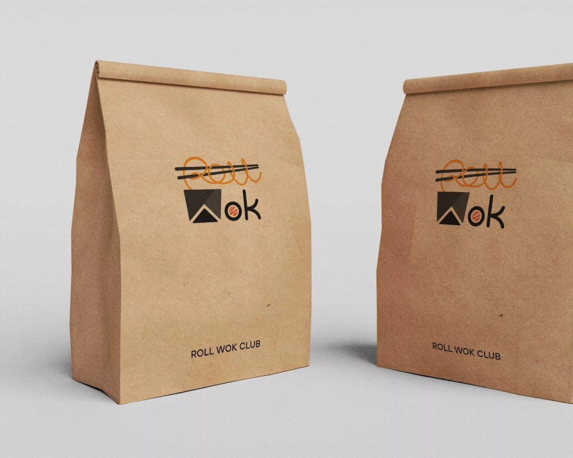 Создание дизайна упаковки суши-бара «Roll Wok Club» в Подпорожье